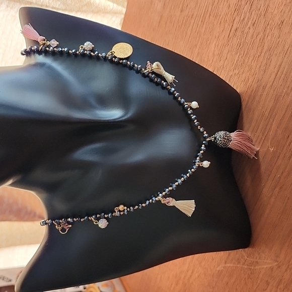 Bohemian style costume necklace - Picture 2 of 7